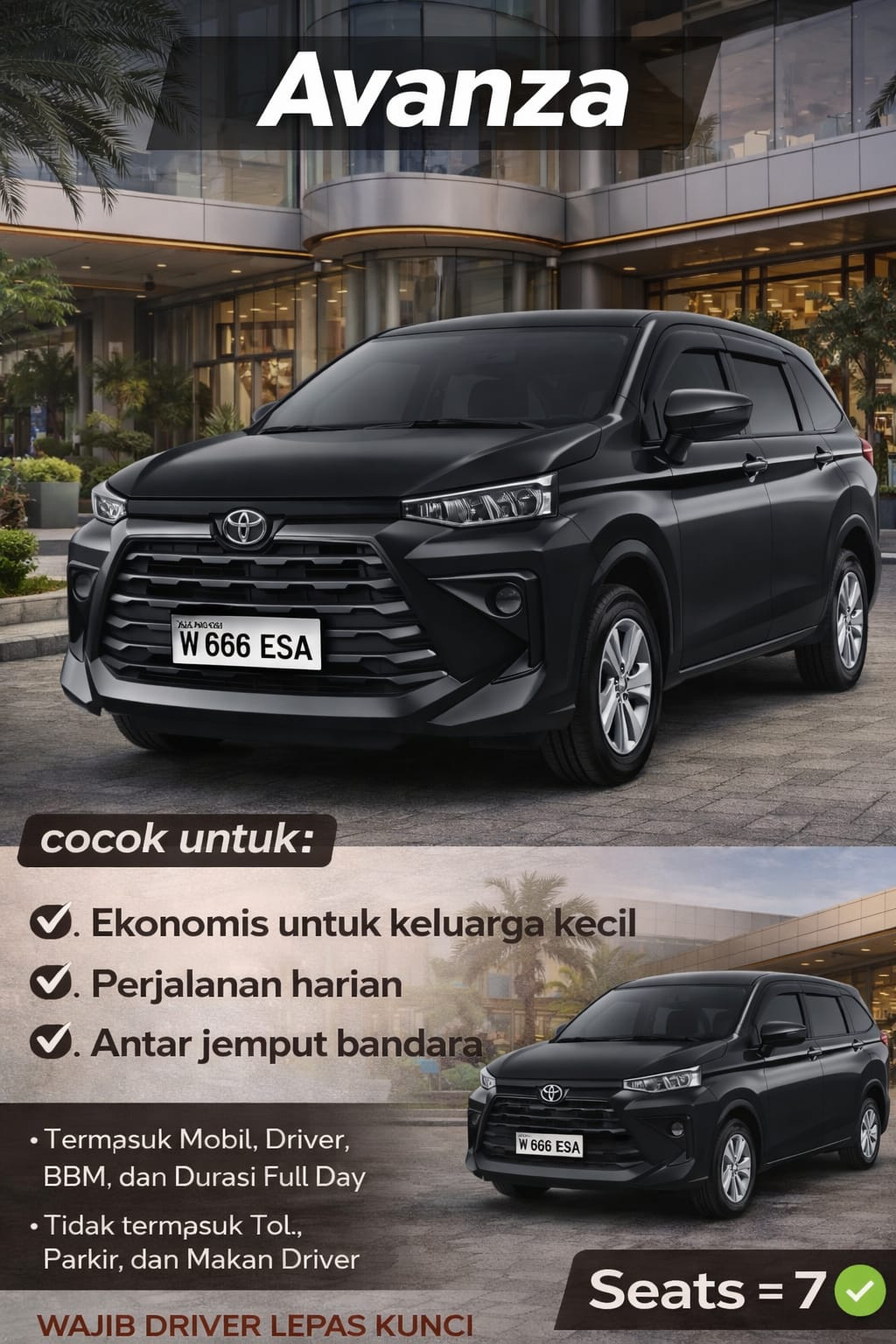 Sewa Mobil Avanza Surabaya & Sidoarjo – Rental Ekonomis Jawa Timur dengan Driver Handal