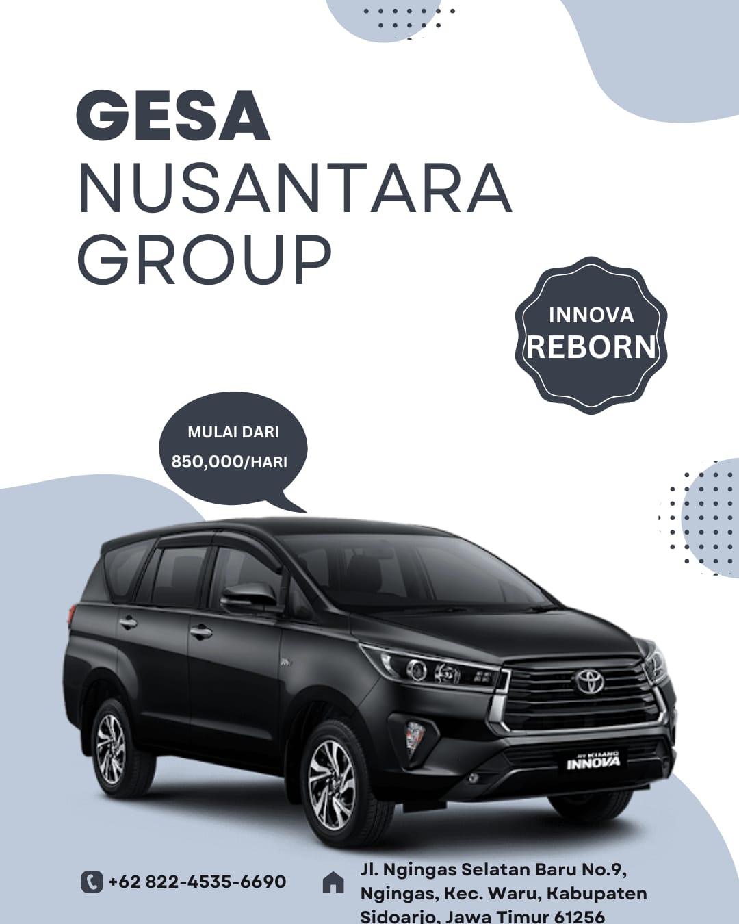 Sewa Mobil & Rental Mobil Surabaya Sidoarjo Jawa Timur dengan Driver Profesional – Gesa Trans