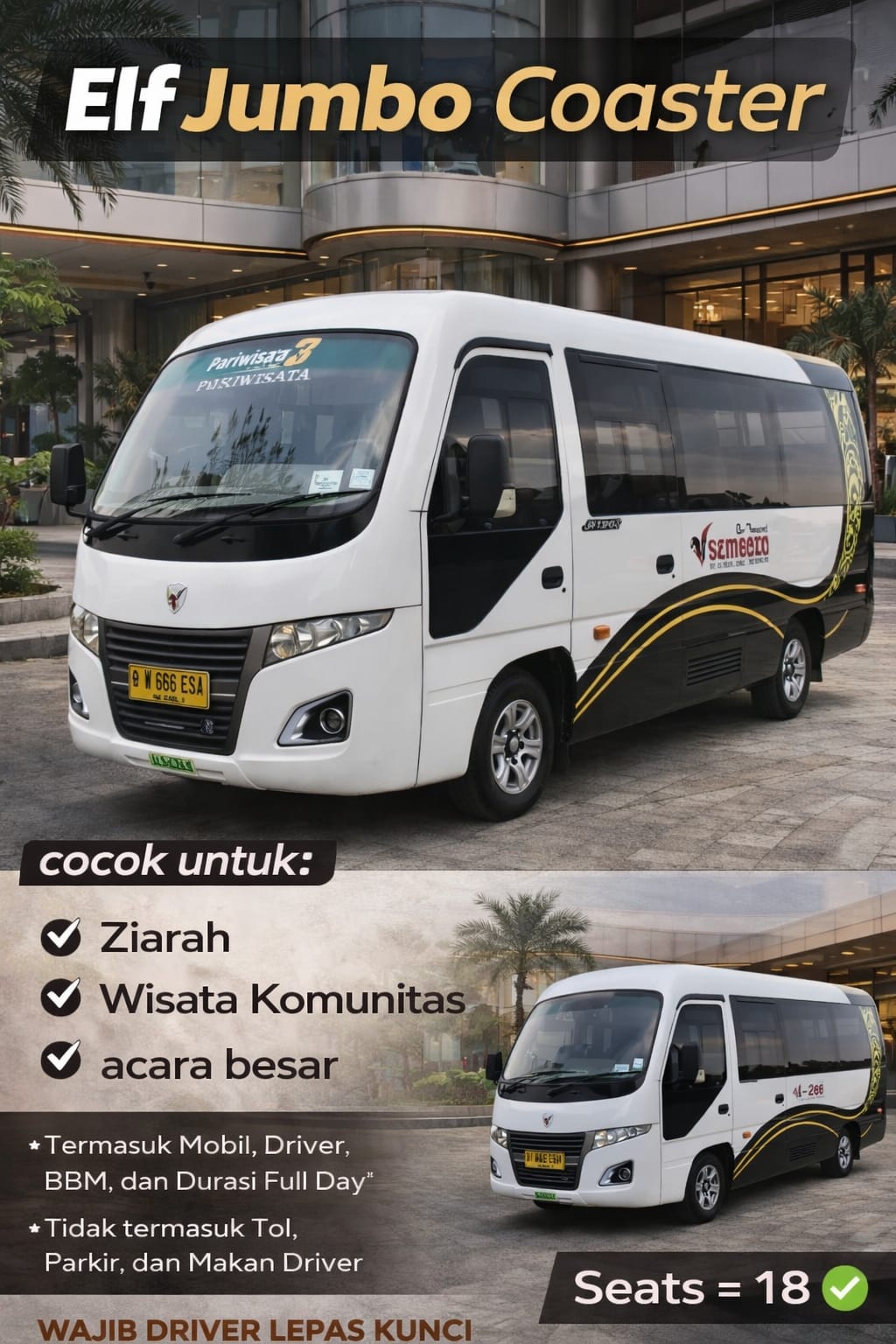 Sewa Mobil Surabaya & Sidoarjo – Rental Elf Jumbo Jawa Timur dengan Sopir Profesional