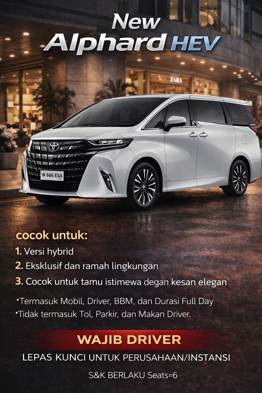 Sewa Mobil Surabaya & Rental Mobil Sidoarjo – Layanan Transportasi Hybrid Premium di Jawa Timur dengan Driver