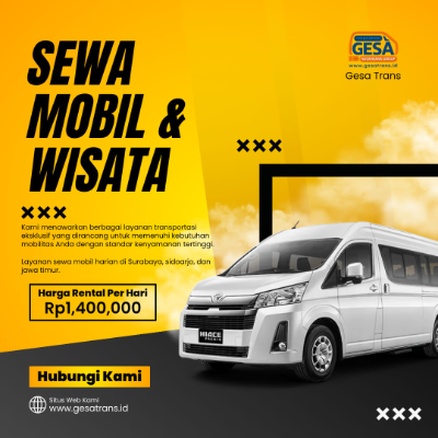 Sewa Mobil Surabaya, Sidoarjo & Jawa Timur – Rental Mobil dengan Sopir Ramah, Nyaman, dan Terpercaya